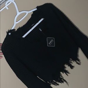 Zaful fringe sweater